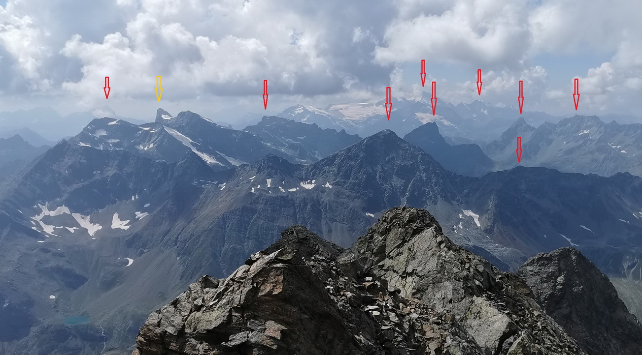 zľava: Scalino, Viola, Saoseo, Dosdé, Bernina, Corno Dosdé, Morteratsch, Pizzo di Selva, Corn da Camp, Paradisin zľava:_Scalino,_Viola,_Saoseo,_Dosdé,_Bernina,_Corno_Dosdé,_Morteratsch,_Pizzo_di_Selva,_Corn_da_Camp,_Paradisin